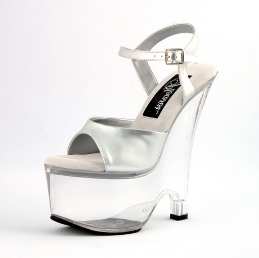 clear wedge heels size 11